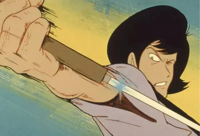 日本网友议论“日本刀无敌论”,只要是高手就什么都斩得断!让这个概念发扬光大的,就是《鲁邦三世》中的石川五右卫门! - 奇趣星球报 - 奇趣星球报