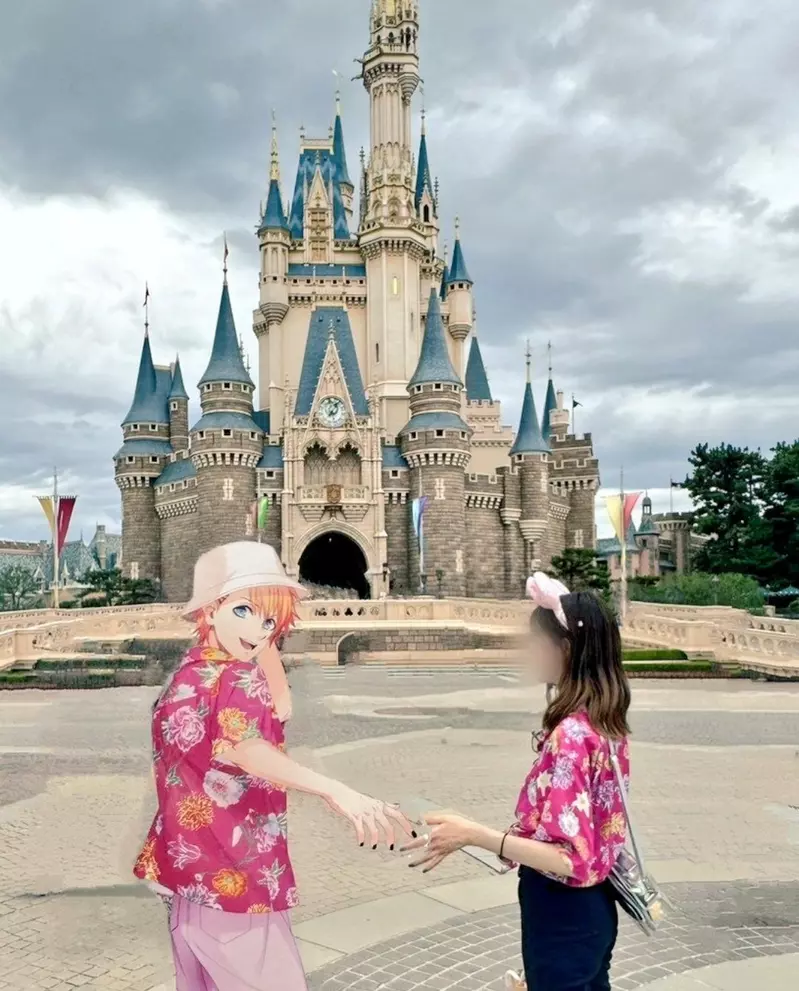 穿越次元壁《压克力立牌神合照》快抄作业，学起来啊