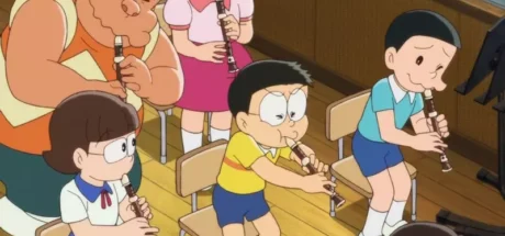 日本网友议论“《哆啦A梦》大雄吹奏不好被全班同学取笑”，只有出木杉没笑大雄！网友纷纷为他的涵养和风度赞叹不已！ - 奇趣星球报