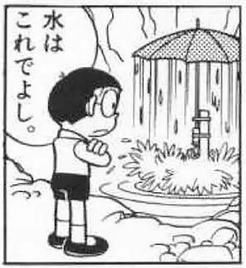 《打开就下雨的伞》被哆啦A梦视为无用道具 但是在现代社会其实超有用？