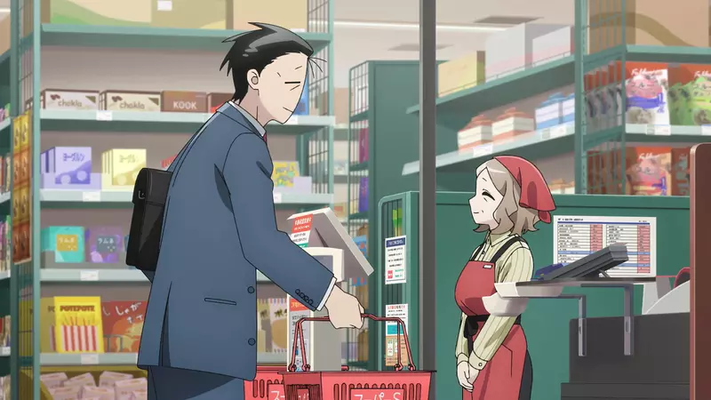 社畜大叔与双面女店员的超市后门邂逅！日本新番《躲在超市后门抽烟的两人》太懂成年人的疲惫与浪漫了！