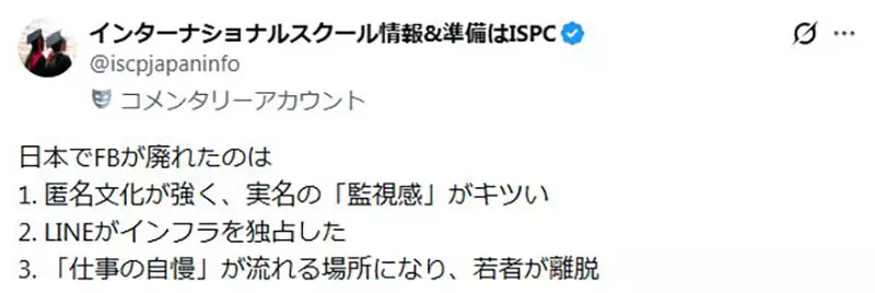 日本年轻人为何集体逃离脸书？使用率暴跌至26%，沦为尴尬的“职场点赞地狱”！