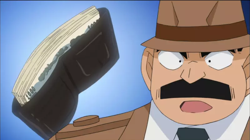 日本动画《名侦探柯南》中目暮警官一句“钱包有47张千元纸币很可疑”引众怒！御宅族：去过同人展你就懂了！ - 奇趣星球报 - 奇趣星球报