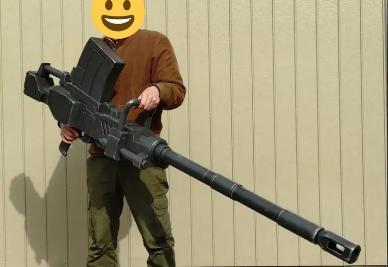 日本大神硬核还原《机动战士高达 第08MS小队》神兵利器！动画中标志性的 180mm 加农炮，简直是男人的浪漫！ - 奇趣星球报 - 奇趣星球报