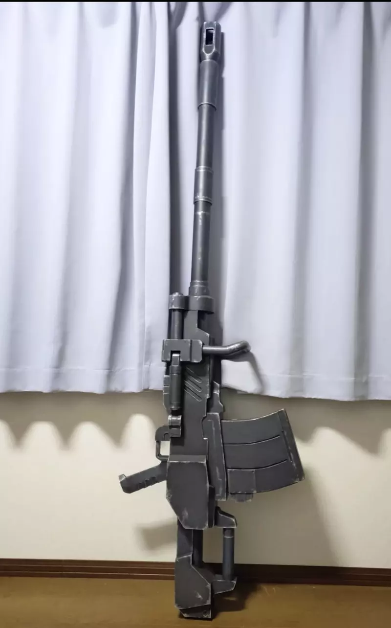 日本大神硬核还原《机动战士高达 第08MS小队》神兵利器！动画中标志性的 180mm 加农炮，简直是男人的浪漫！