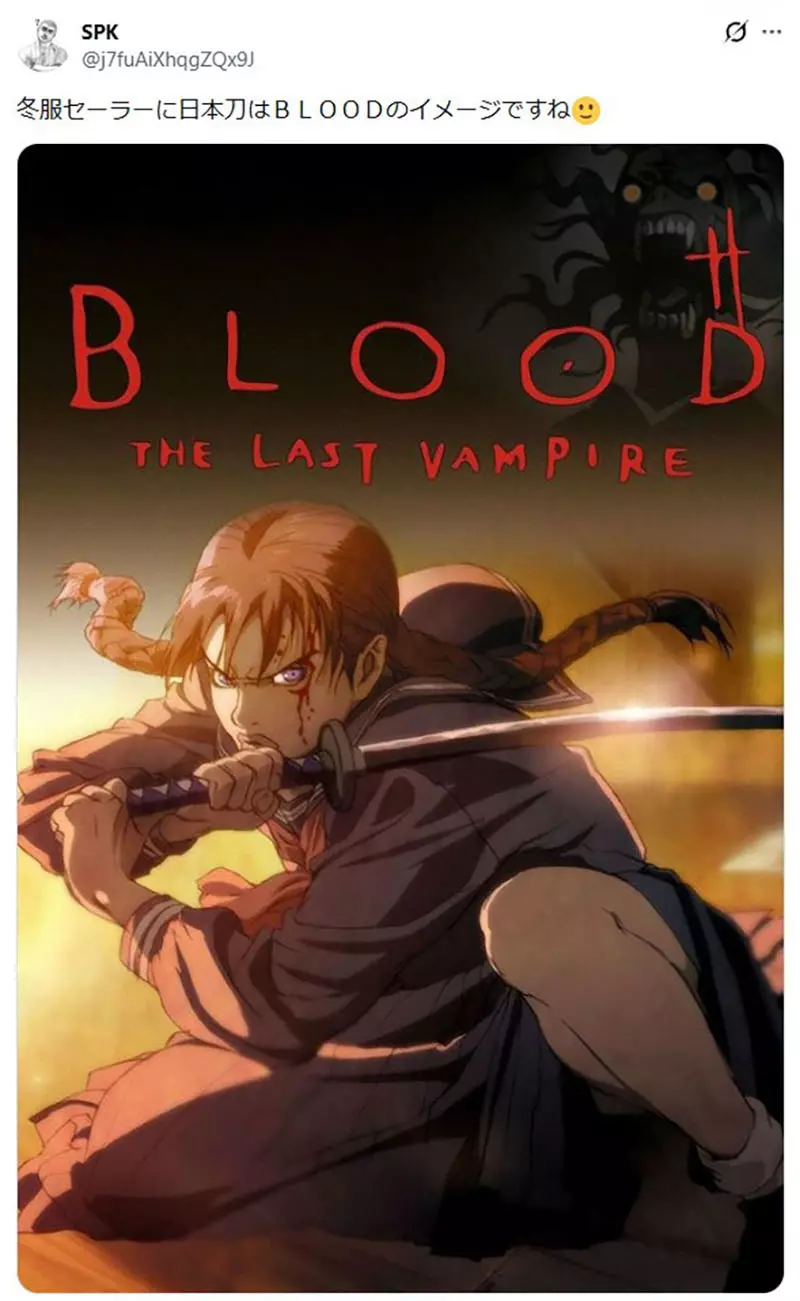 眼误还是巧合？日本饮料春季限定包装惊现“拔刀术”，原作画师本人都承认看错了！