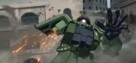 扎古死前举手求饶太出戏？日本网友因《高达》离谱设定吵翻天“快被秒杀还不赶紧跳伞”，谁有闲情逸致操纵机甲摆Pose！ - 奇趣星球报