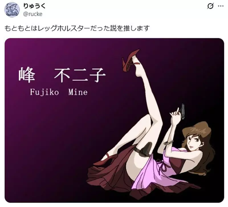 日本网友热议”女角色大腿上的带子有何用“！深扒腿圈演变史，不仅能当枪套，勒紧的肉感才是真正浪漫！