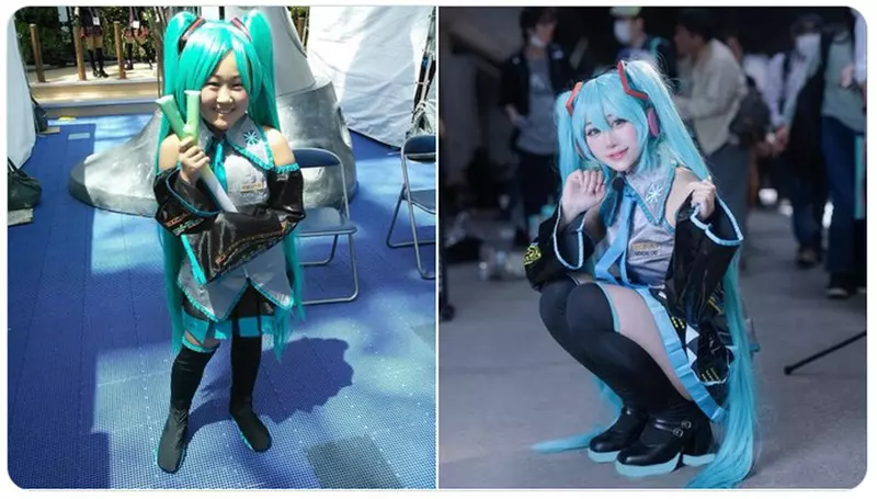 9岁萌娃蜕变成女神!日本网友议论“女孩神还原《初音未来》”,跨越十年的Cosplay对比照火爆全网! 9岁萌娃蜕变成女神!日本网友议论“女孩神还原《初音未来》”,跨越十年的Cosplay对比照火爆全网!