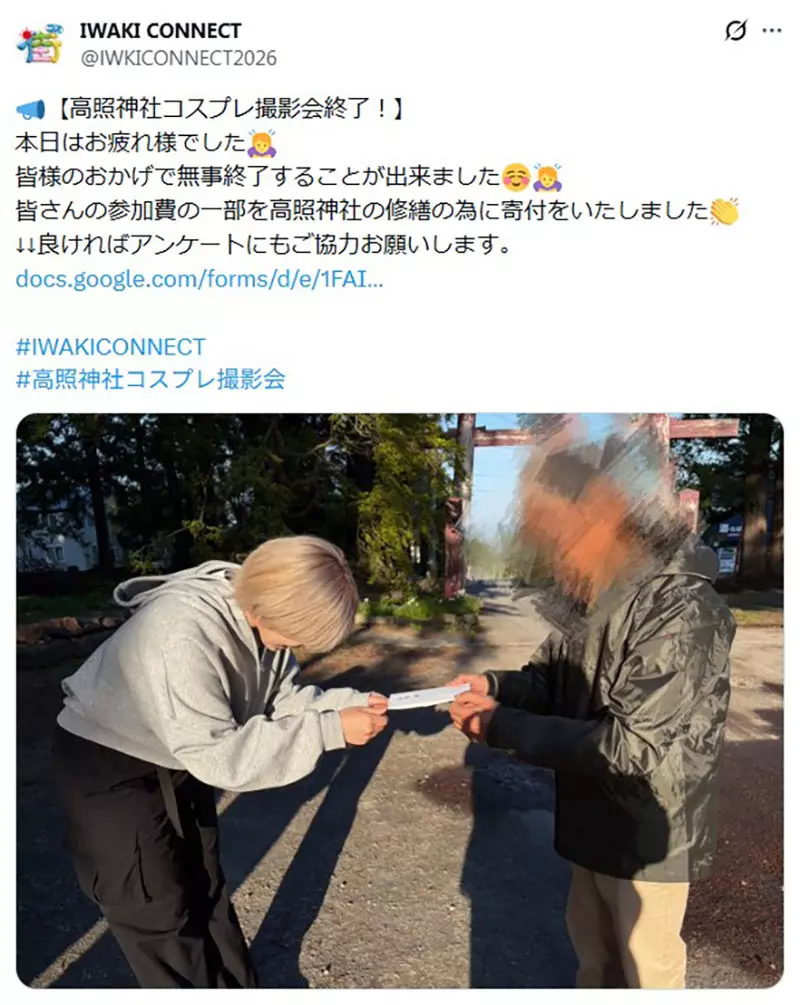 二次元不仅能拯救世界还能修文物？日本网友议论“百年神社因雪灾受损没钱修”，最后挺身而出帮它渡过难关的竟是漫展COSER！