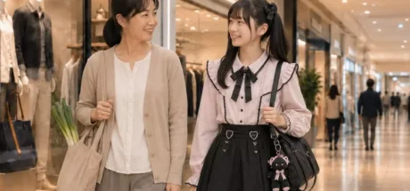 日本网友热议“平凡妈妈与地雷系女儿”逛街日常!原来这种反差母女组合真的很常见! - 奇趣星球报