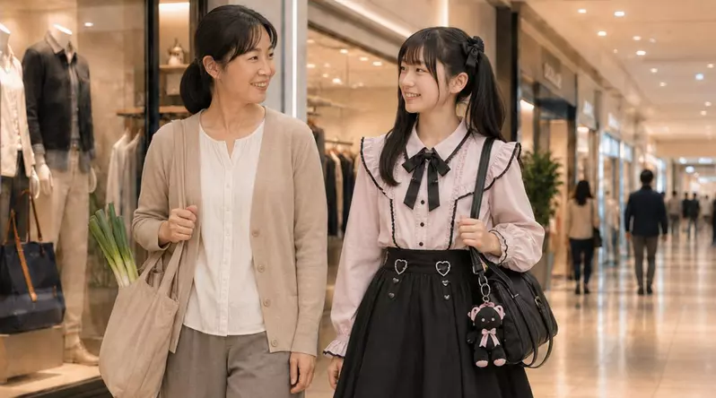 日本网友热议“平凡妈妈与地雷系女儿”逛街日常!原来这种反差母女组合真的很常见! 日本网友热议“平凡妈妈与地雷系女儿”逛街日常!原来这种反差母女组合真的很常见!
