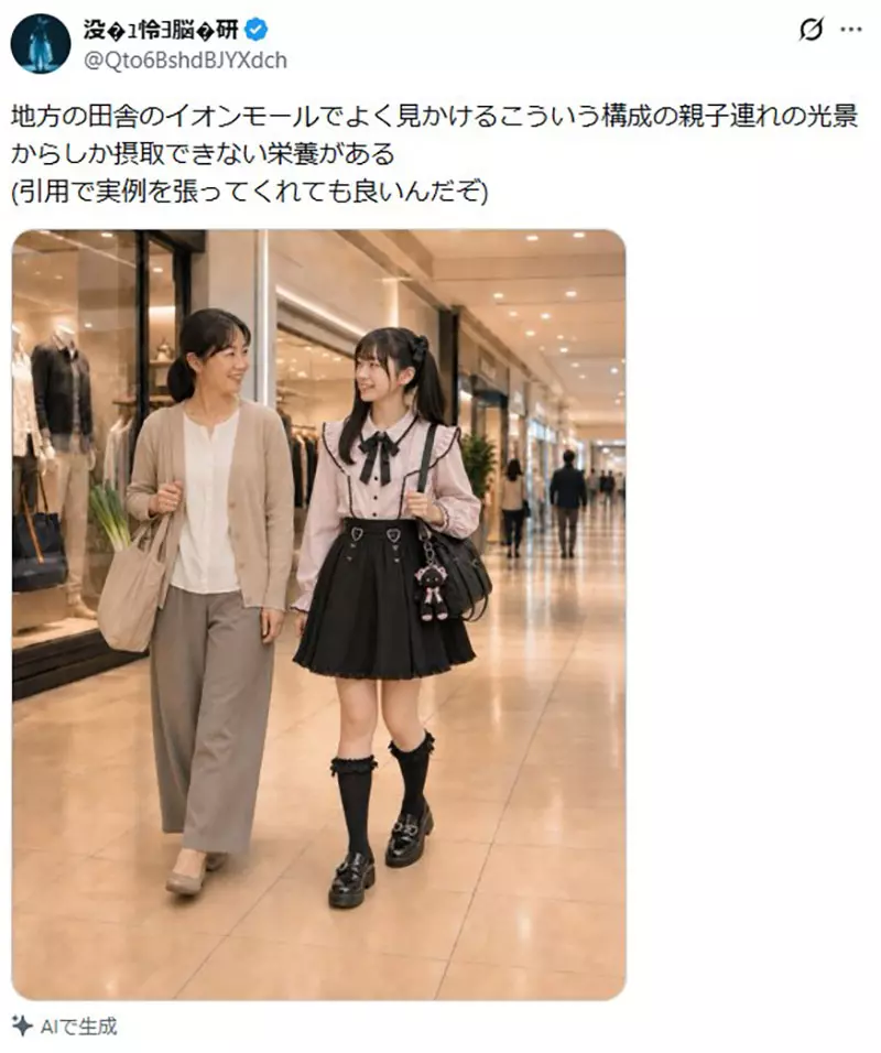 日本网友热议“平凡妈妈与地雷系女儿”逛街日常!原来这种反差母女组合真的很常见! 日本网友热议“平凡妈妈与地雷系女儿”逛街日常!原来这种反差母女组合真的很常见!