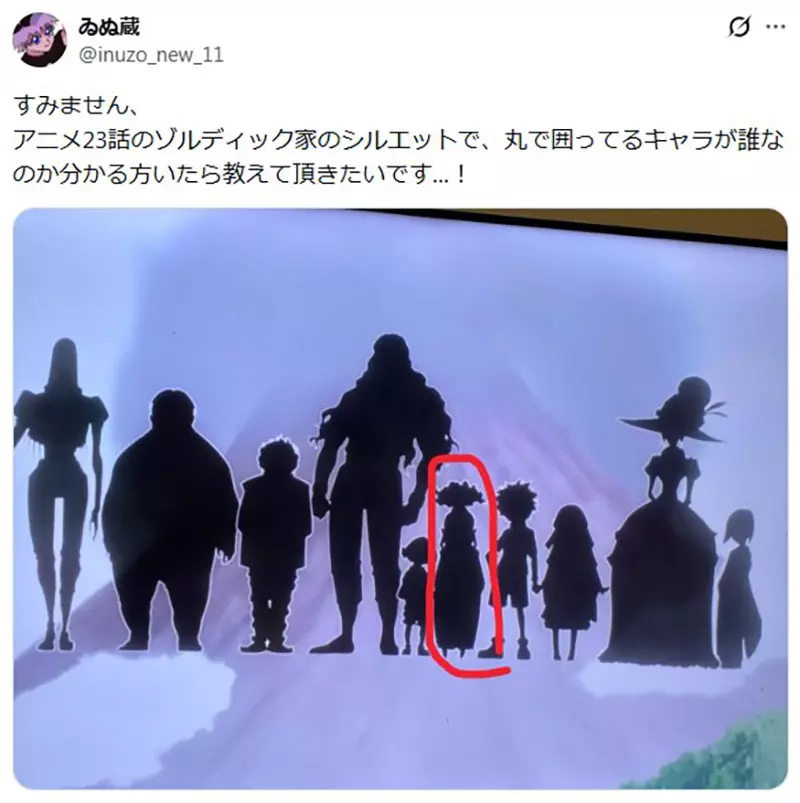 日本网友议论“《猎人》动画这道剪影谜题又被翻出”！奇犽的祖母，会不会就是揍敌客家族的隐藏成员？
