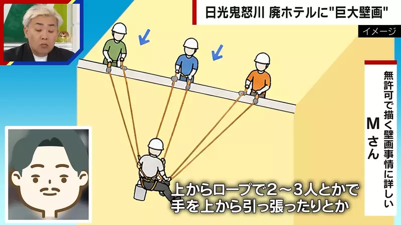 日本鬼怒川温泉巨型涂鸦刷屏后：最该追问的不是它究竟画得多漂亮