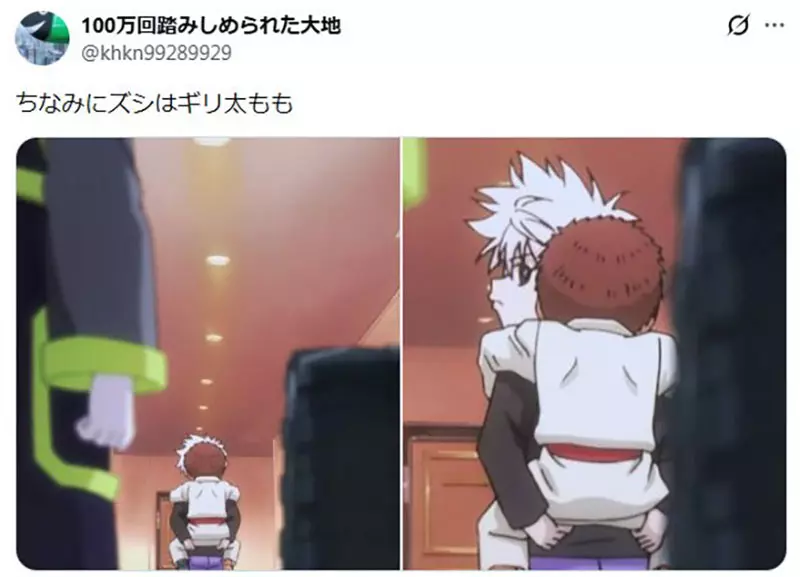 日本网友议论“《全职猎人》奇犽背小杰被指藏私心”！一场 CP 考据，别把镜头细节吵成官方答案！