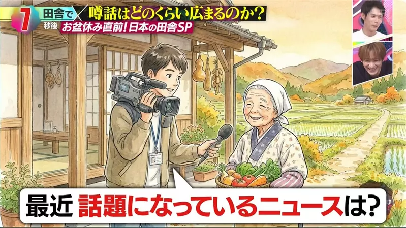 日本知名艺人现身高山村仅三天后，全村就都知道了！一场综艺实验照出熟人社会隐私有多薄！