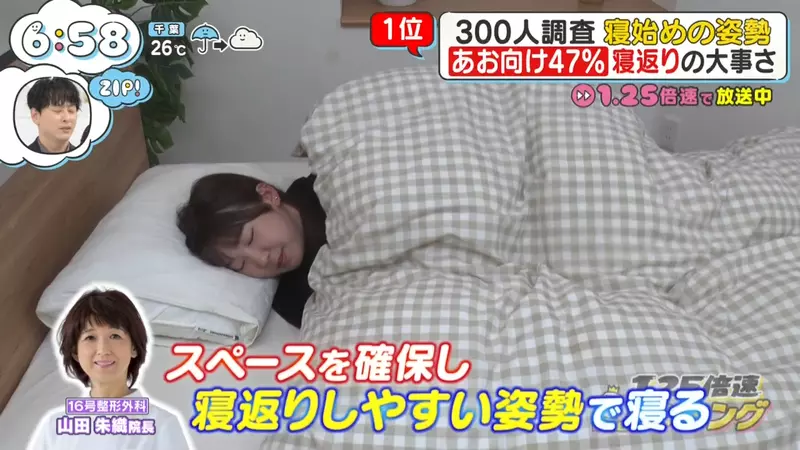 日本300人睡姿调查：仰睡排第一，反酸、打鼾的人却未必适合跟着多数人躺